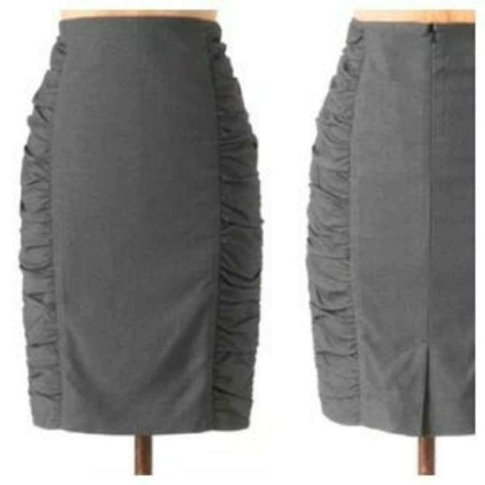 Anthropologie | Cartonnier gathered skirt